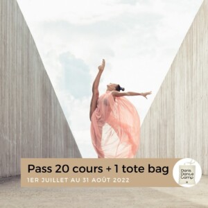 Pass-20-Klassen-1-Einkaufstasche-Angebotenes-Paris-Dance-Camp