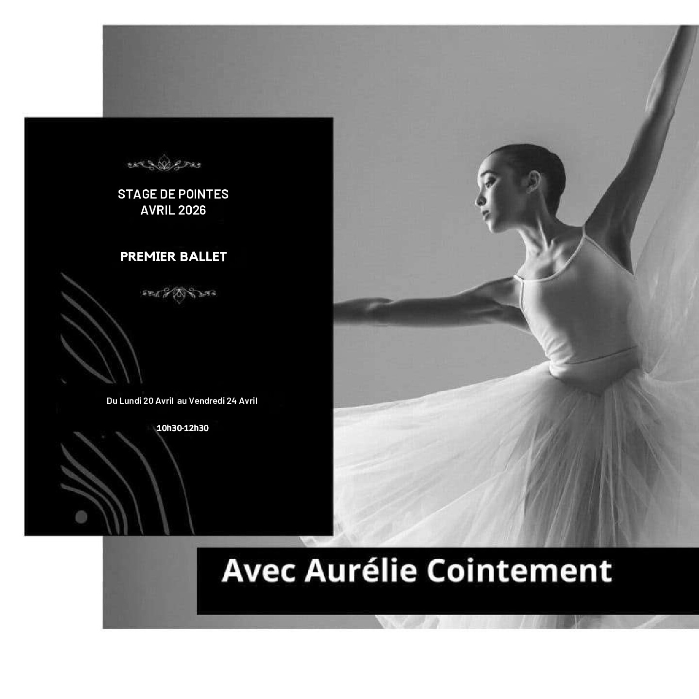STAGE DE DANSE CLASSIQUE POINTES AVRIL